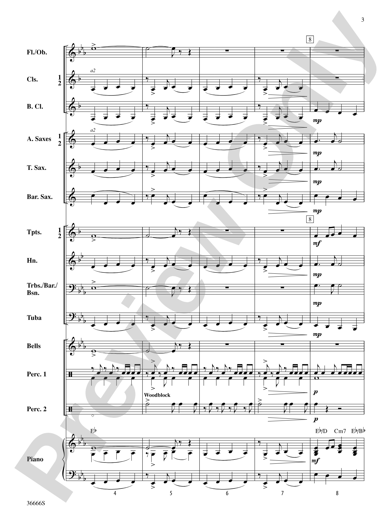 Big Sky Round-Up: Concert Band Conductor Score & Parts