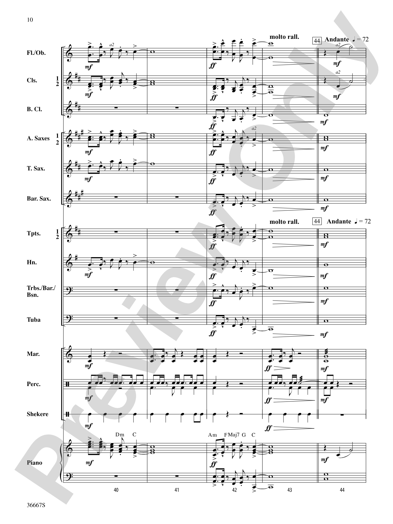 African Adventure: Concert Band Conductor Score & Parts