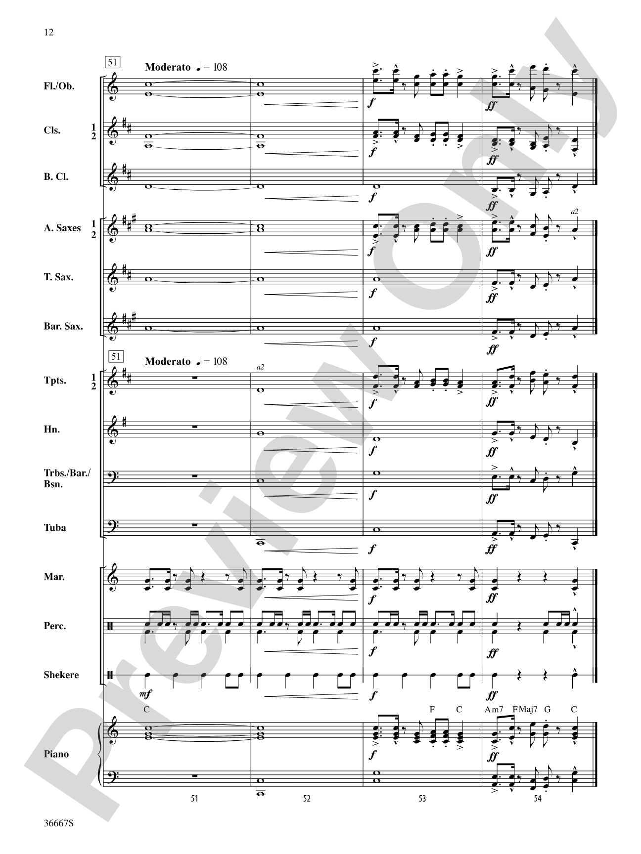 African Adventure: Concert Band Conductor Score & Parts