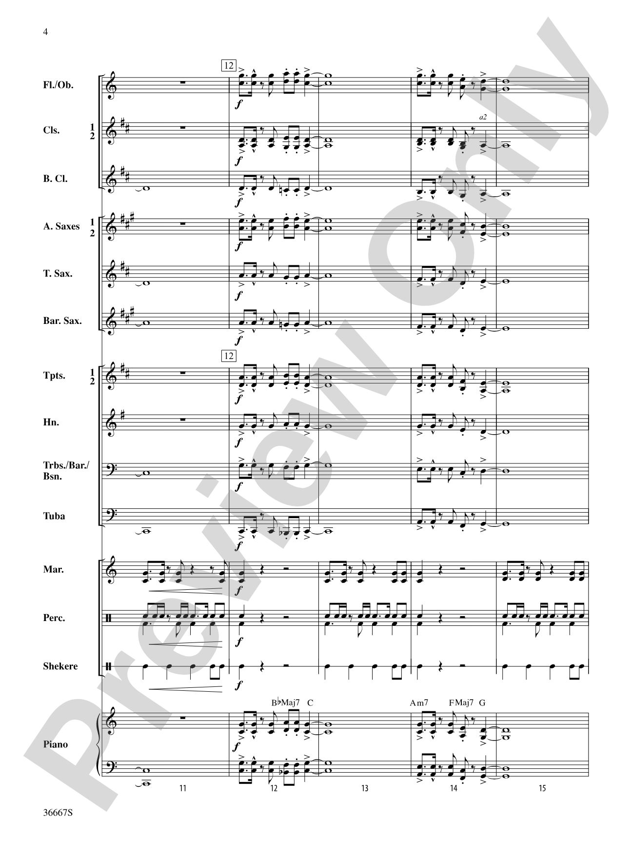 African Adventure: Concert Band Conductor Score & Parts