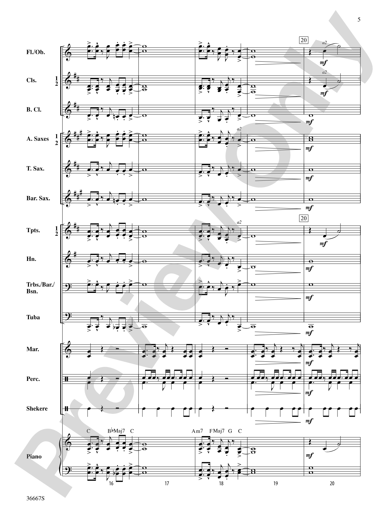 African Adventure: Concert Band Conductor Score & Parts