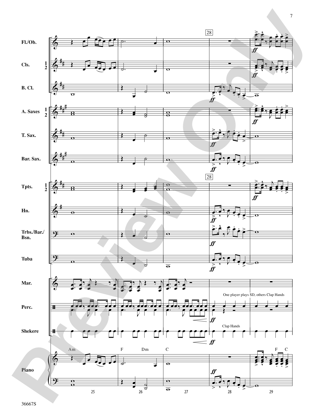 African Adventure: Concert Band Conductor Score & Parts