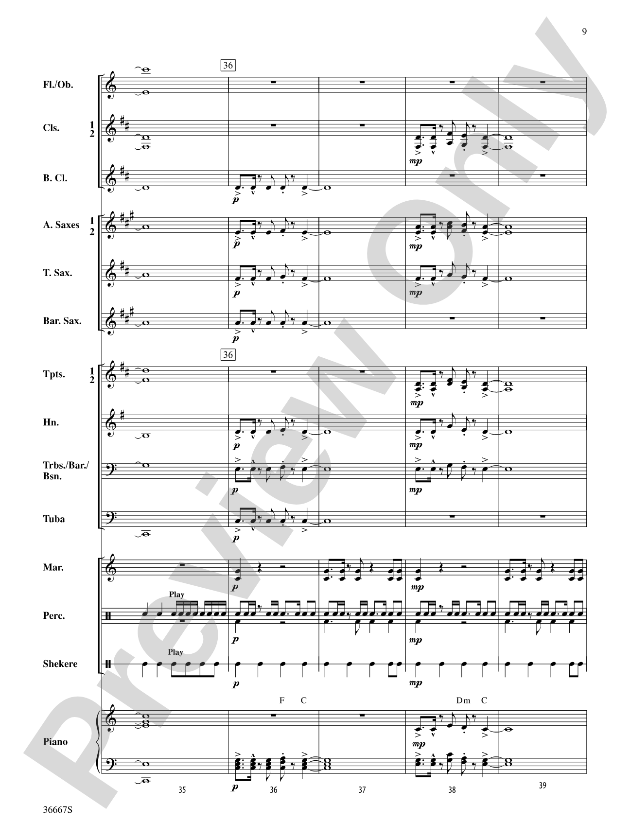 African Adventure: Concert Band Conductor Score & Parts