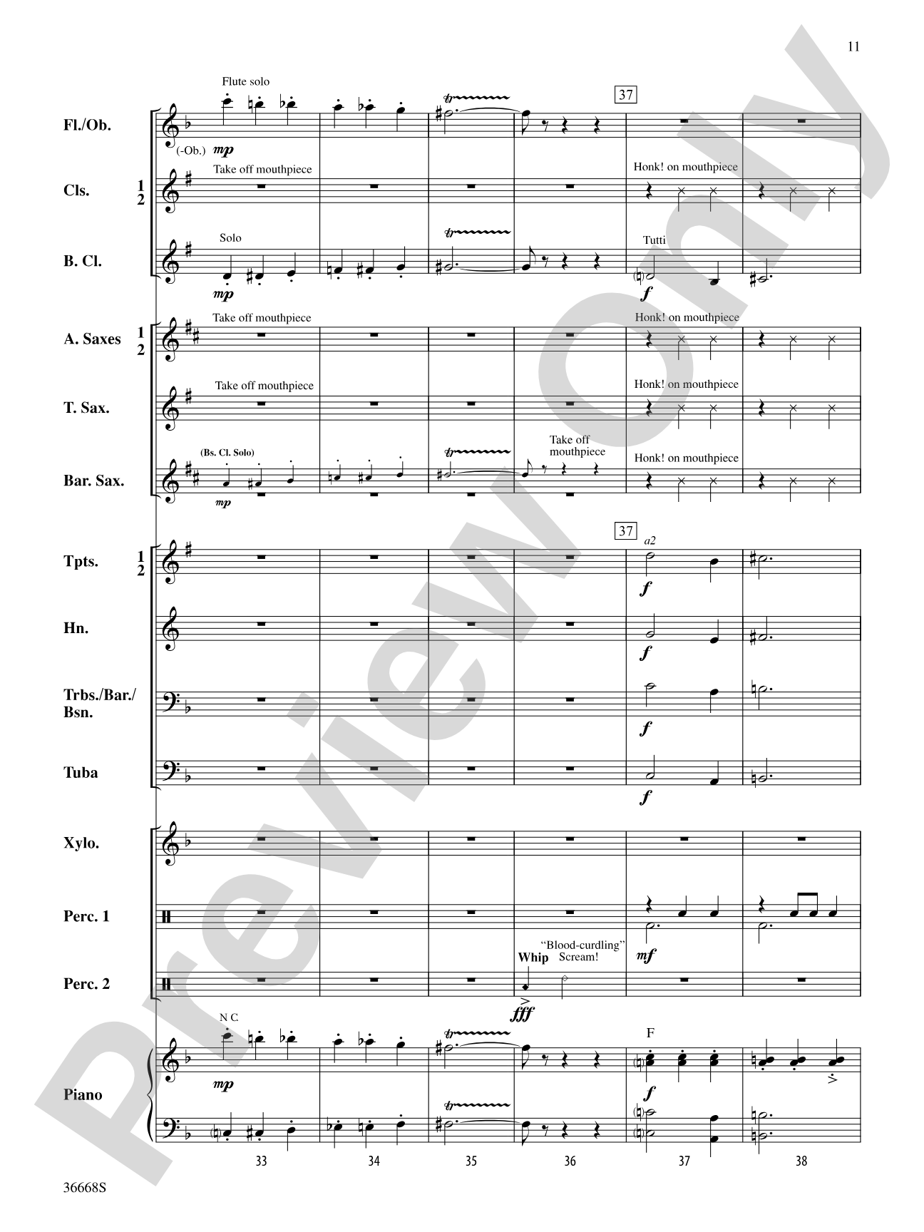 Crazy for Cartoons: Concert Band Conductor Score & Parts