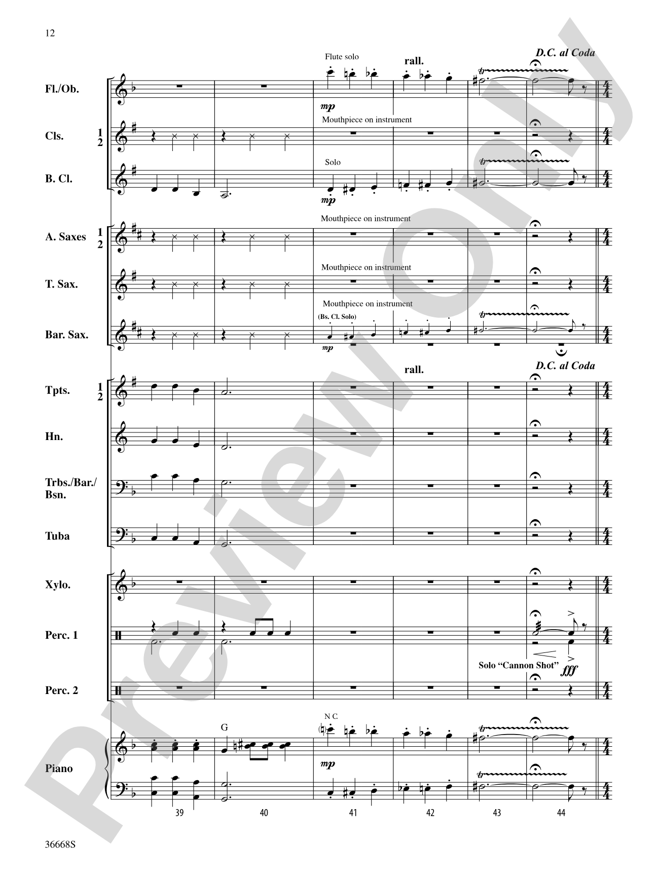 Crazy for Cartoons: Concert Band Conductor Score & Parts