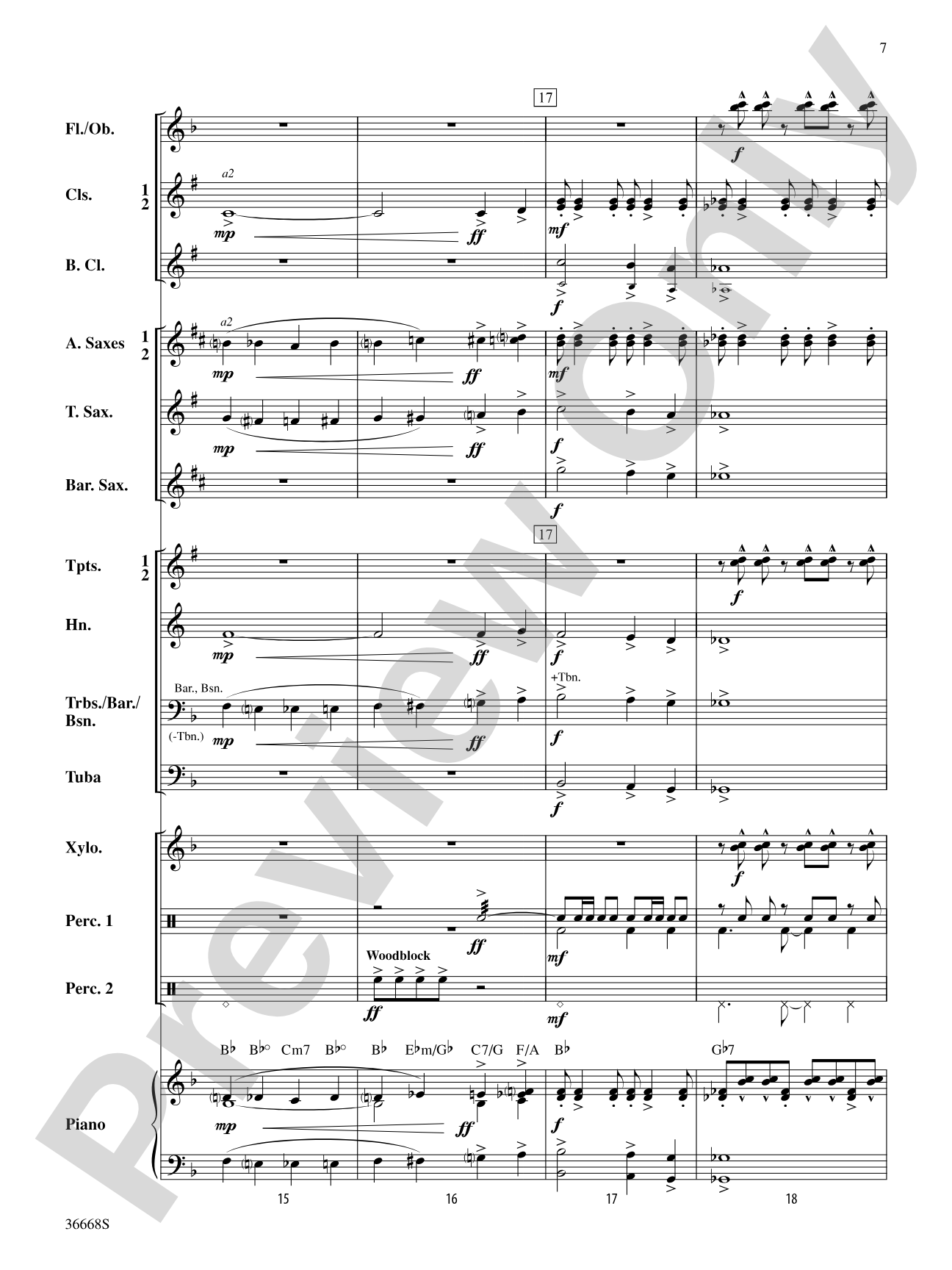 Crazy for Cartoons: Concert Band Conductor Score & Parts
