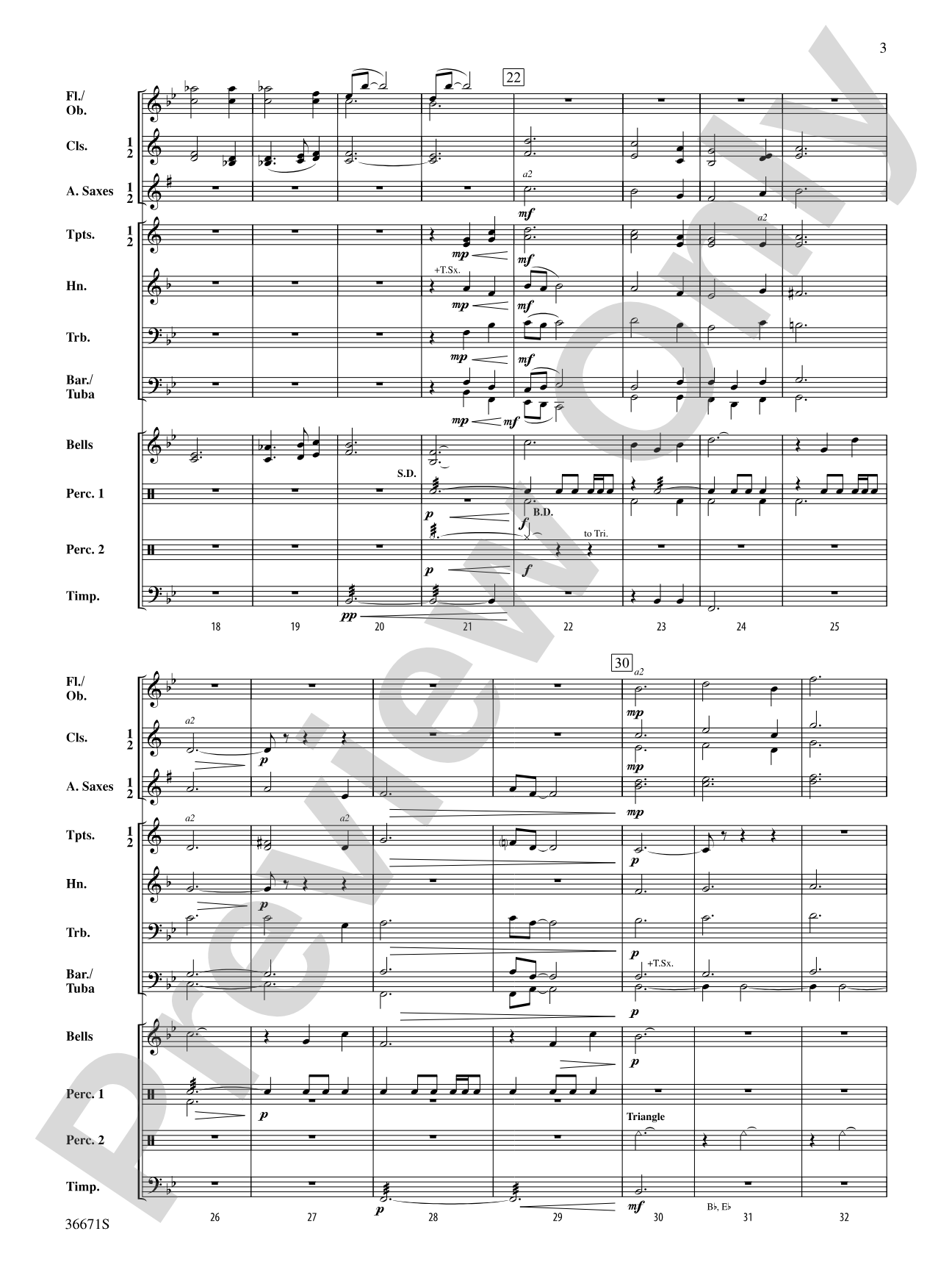 Cape Breton Lullaby: Concert Band Conductor Score & Parts