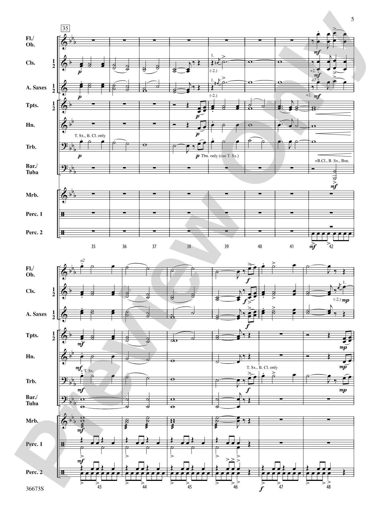 Jamaica Me Crazy: Score