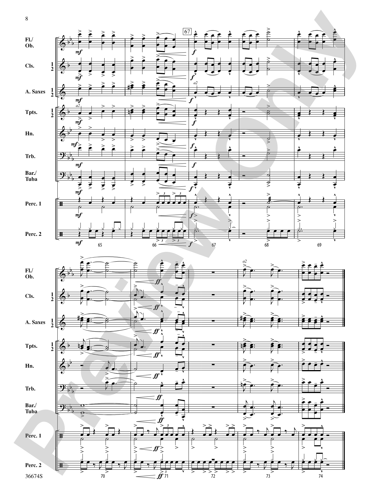 Jump Start: Concert Band Conductor Score & Parts