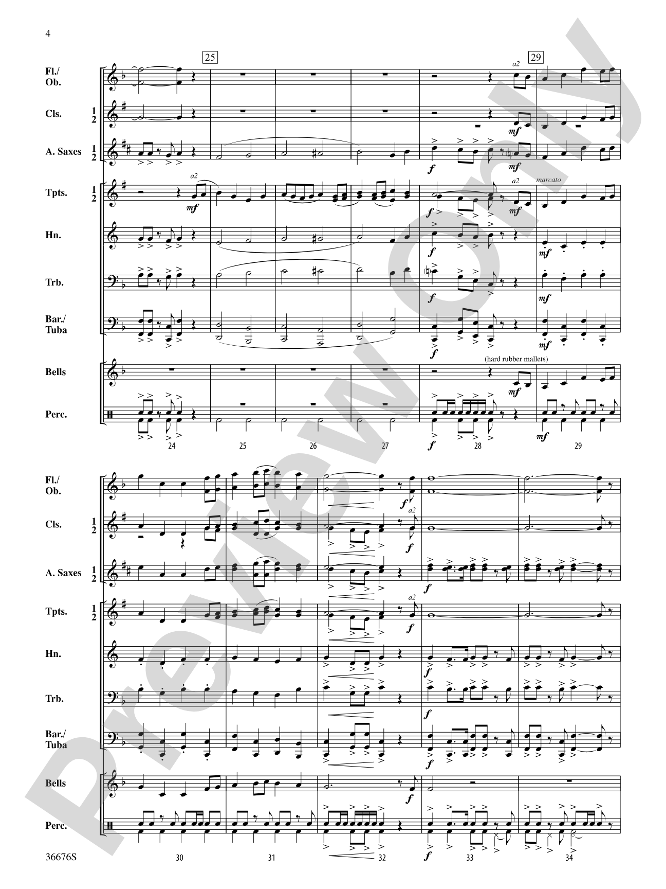 Centennial March: Concert Band Conductor Score & Parts