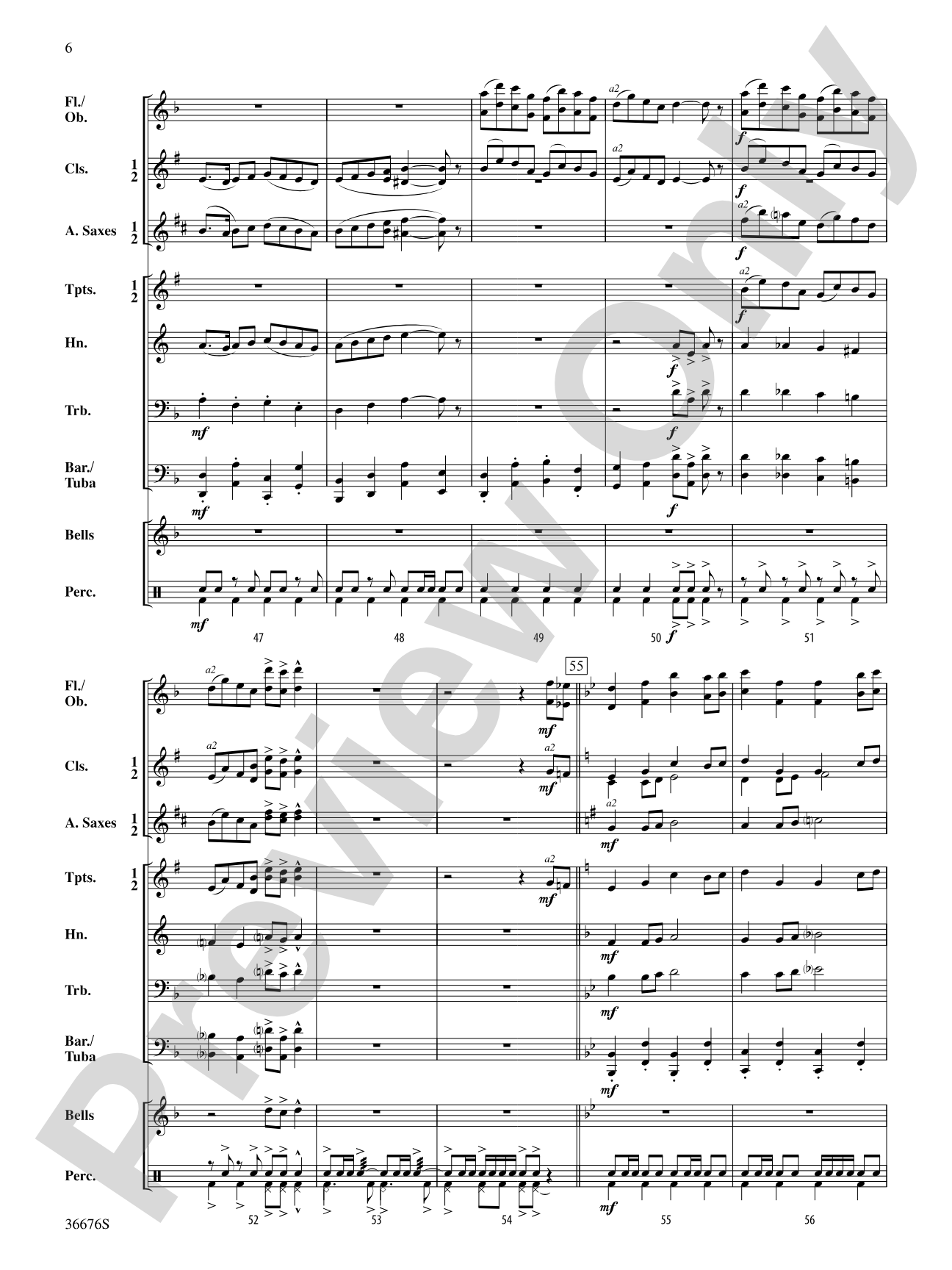 Centennial March: Concert Band Conductor Score & Parts