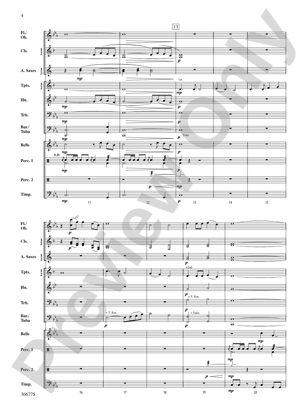 Shady Grove: Concert Band Conductor Score & Parts