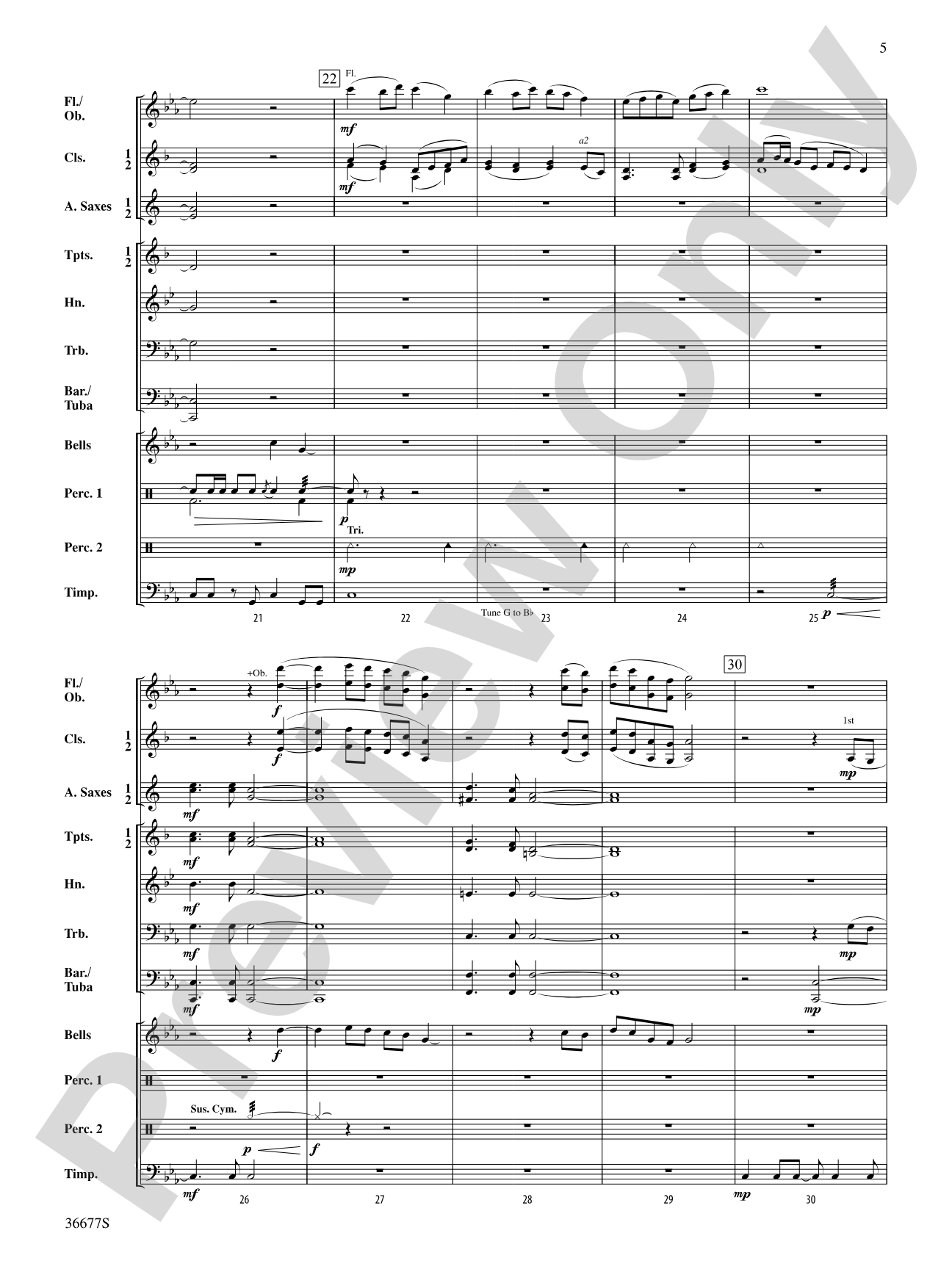Shady Grove: Concert Band Conductor Score & Parts