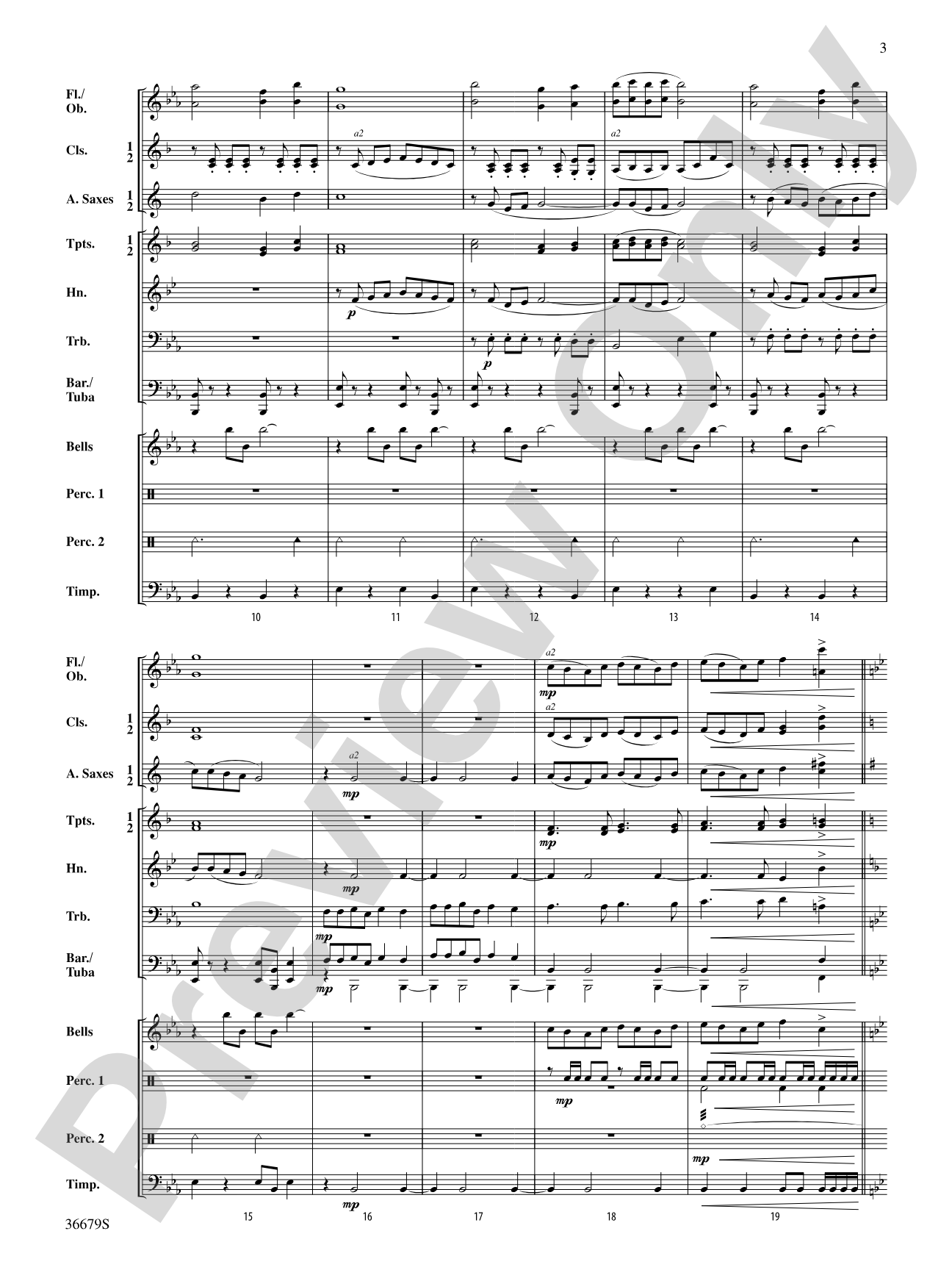 Vier Deutsche Weihnachtslieder: Concert Band Conductor Score & Parts