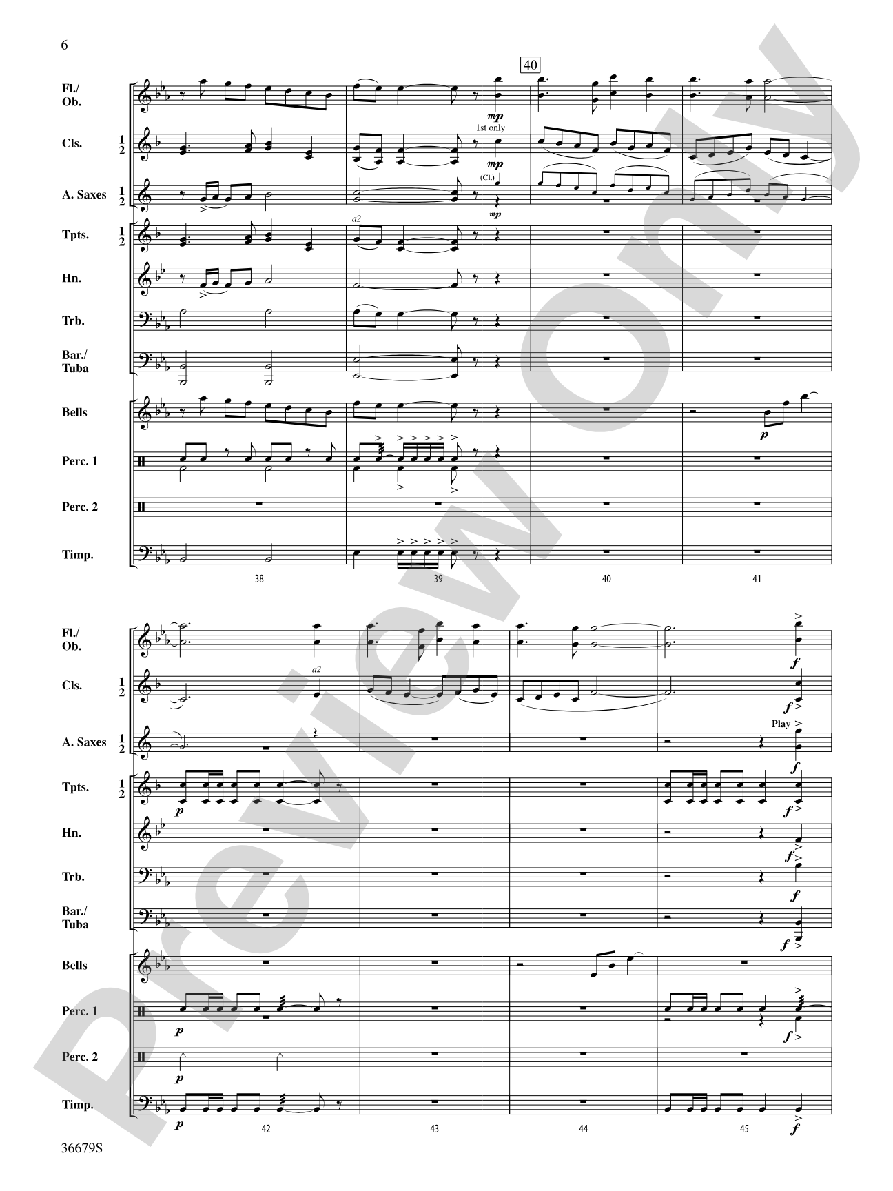 Vier Deutsche Weihnachtslieder: Concert Band Conductor Score & Parts