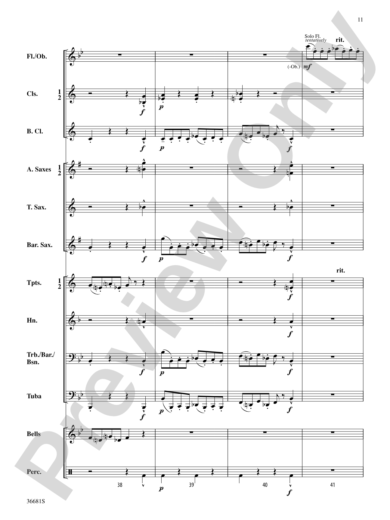 Stomping on Ants: Concert Band Conductor Score & Parts