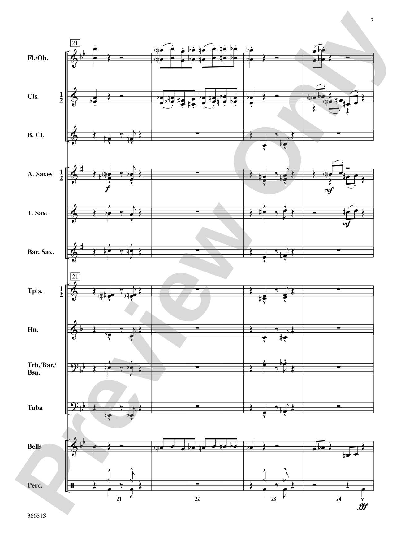 Stomping on Ants: Concert Band Conductor Score & Parts