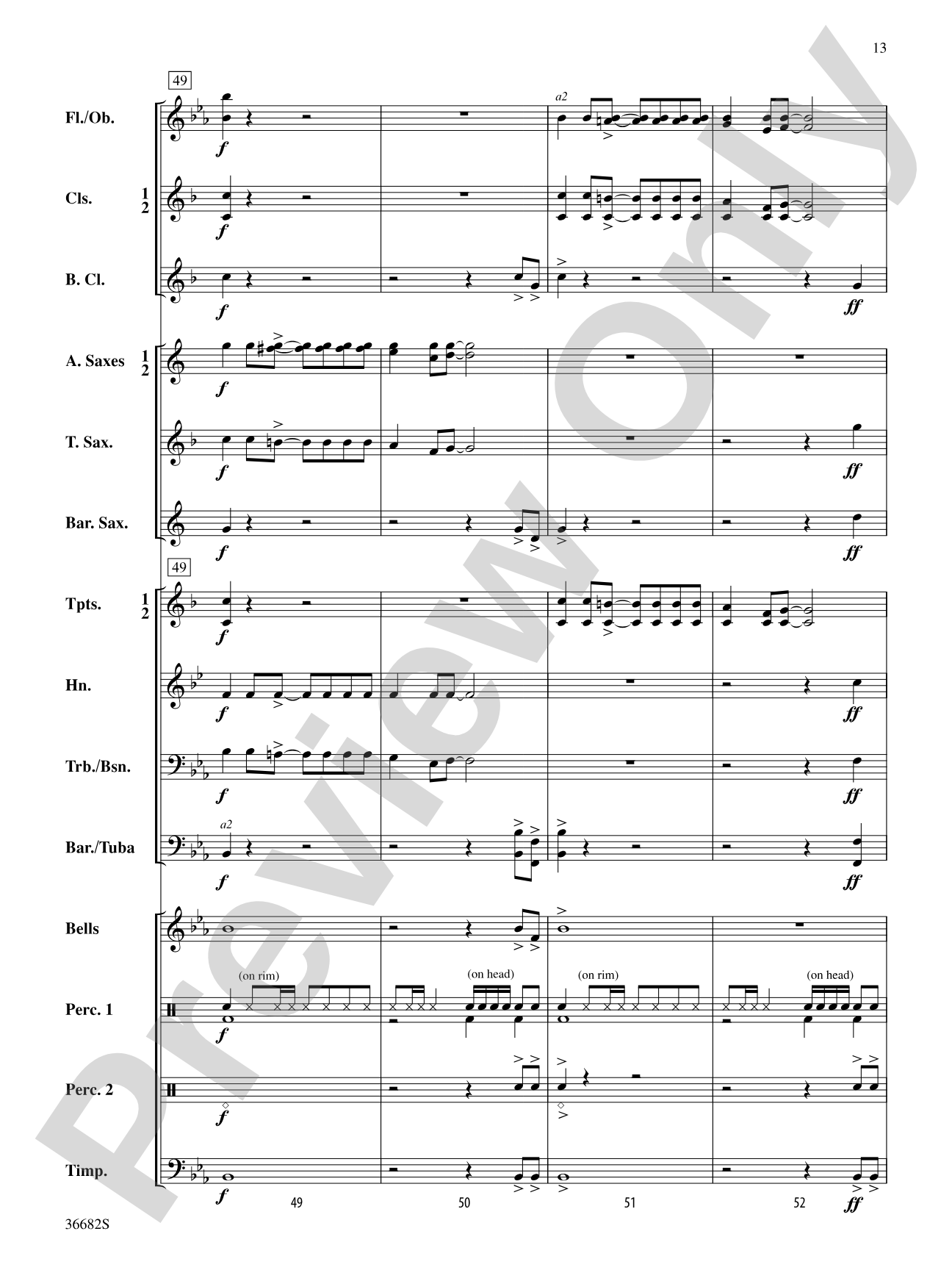 Air Force One: Concert Band Conductor Score & Parts