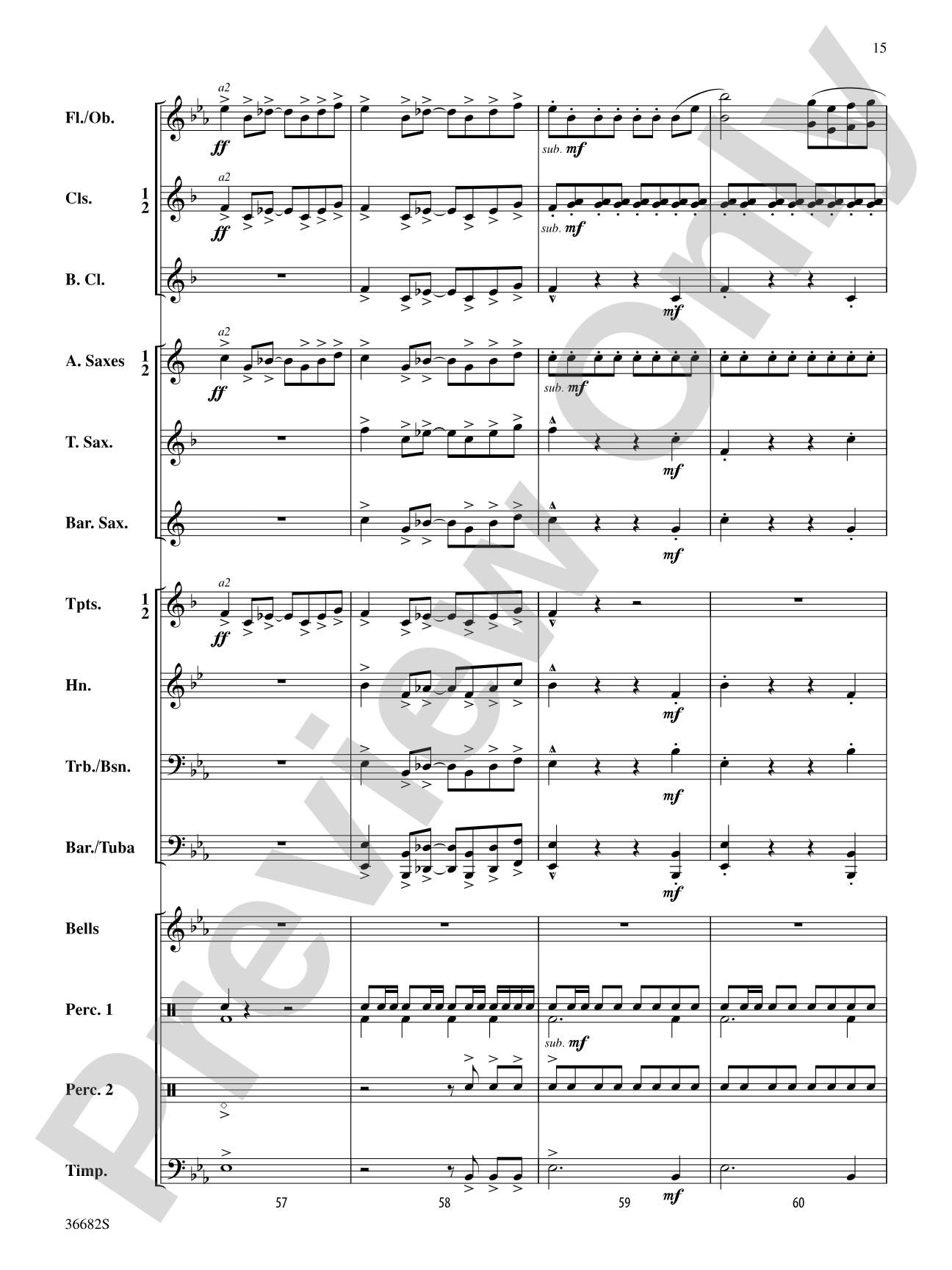 Air Force One: Concert Band Conductor Score & Parts