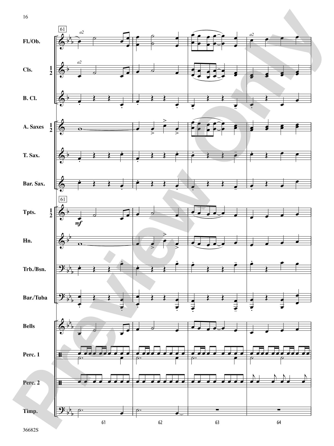 Air Force One: Concert Band Conductor Score & Parts