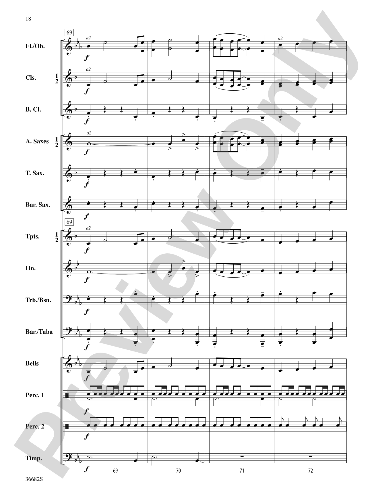 Air Force One: Concert Band Conductor Score & Parts