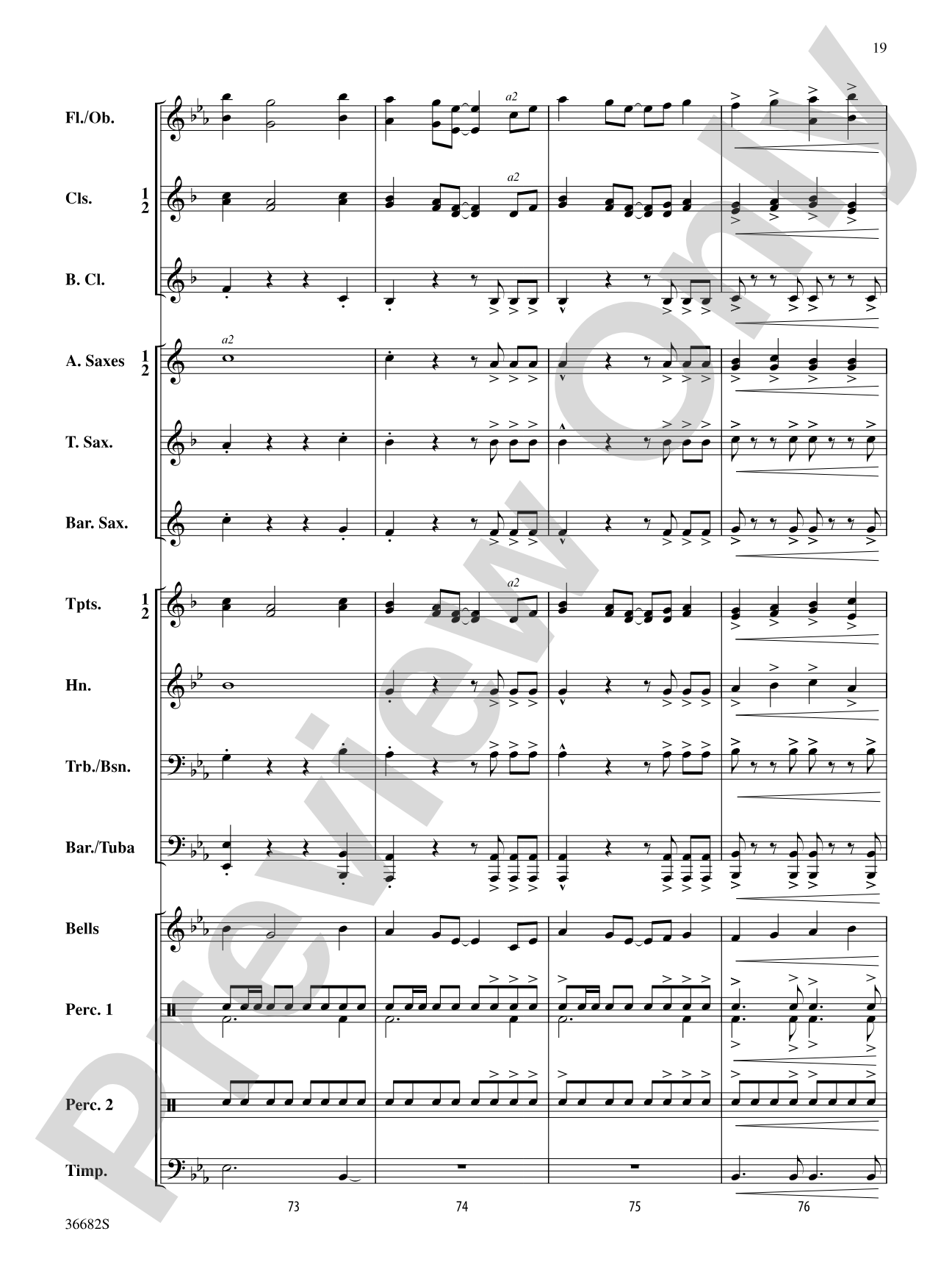 Air Force One: Concert Band Conductor Score & Parts