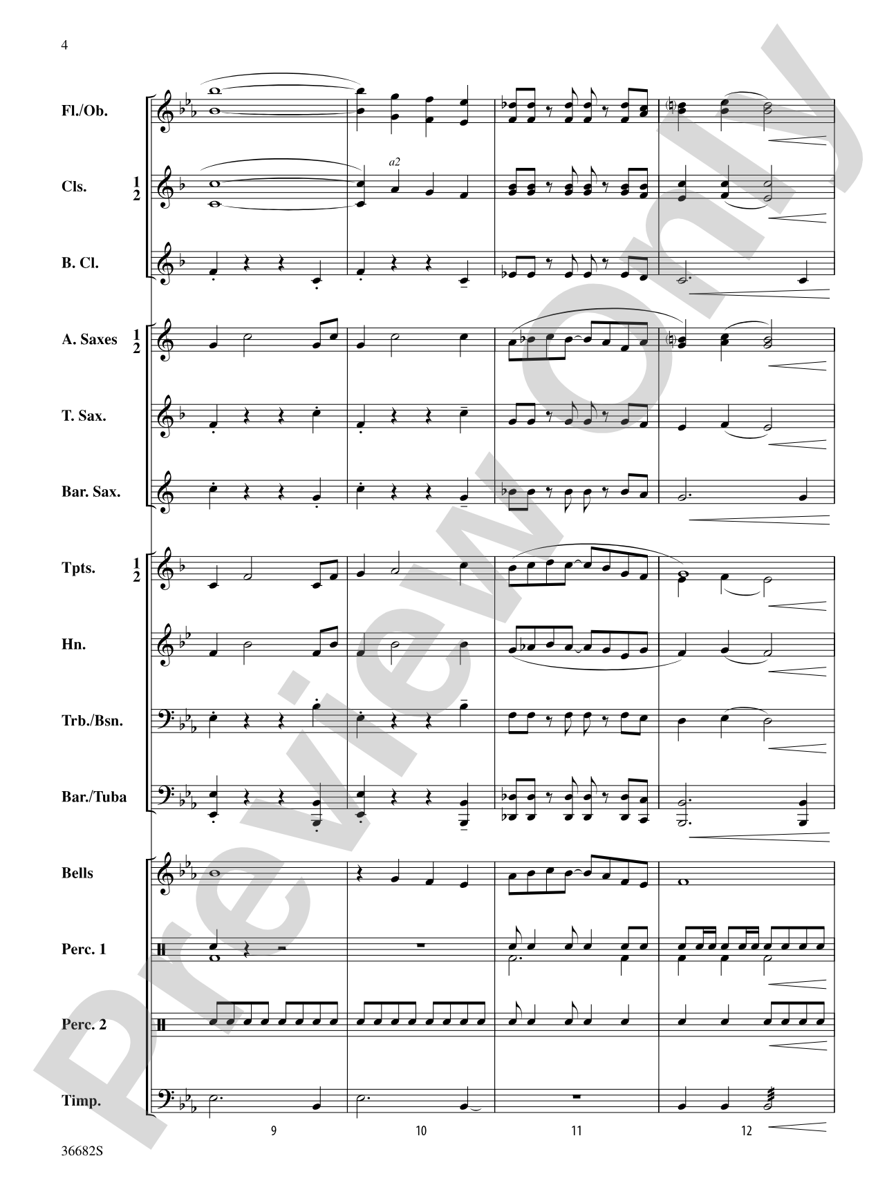 Air Force One: Concert Band Conductor Score & Parts