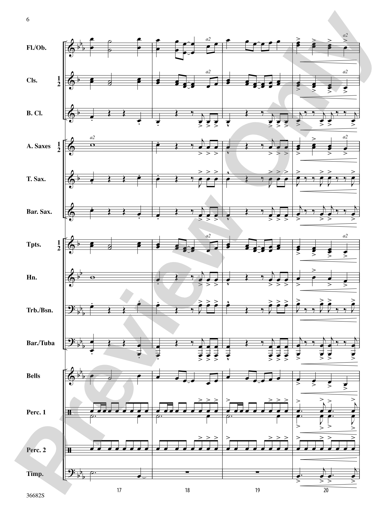 Air Force One: Concert Band Conductor Score & Parts