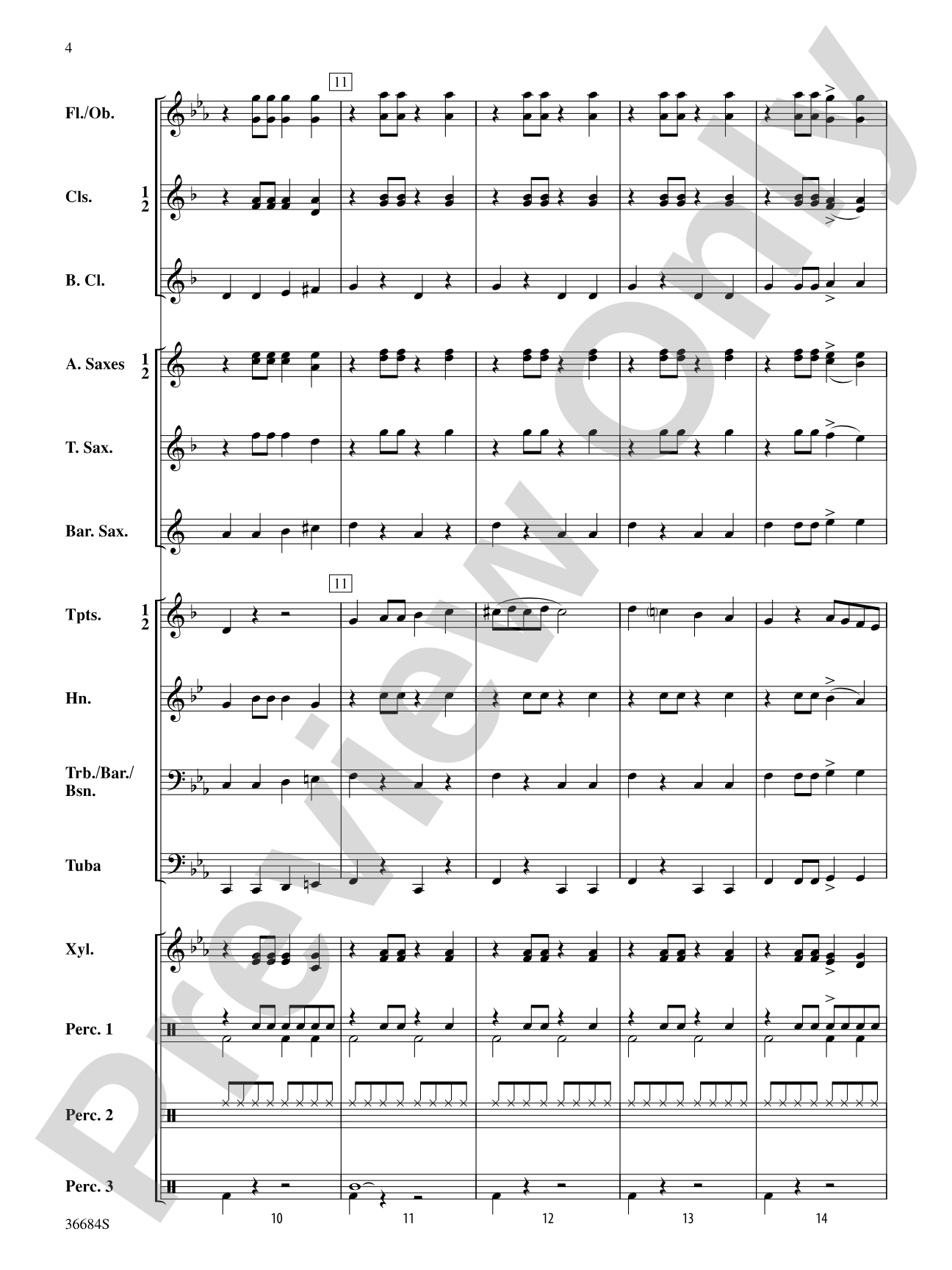 Spookyville: Concert Band Conductor Score & Parts