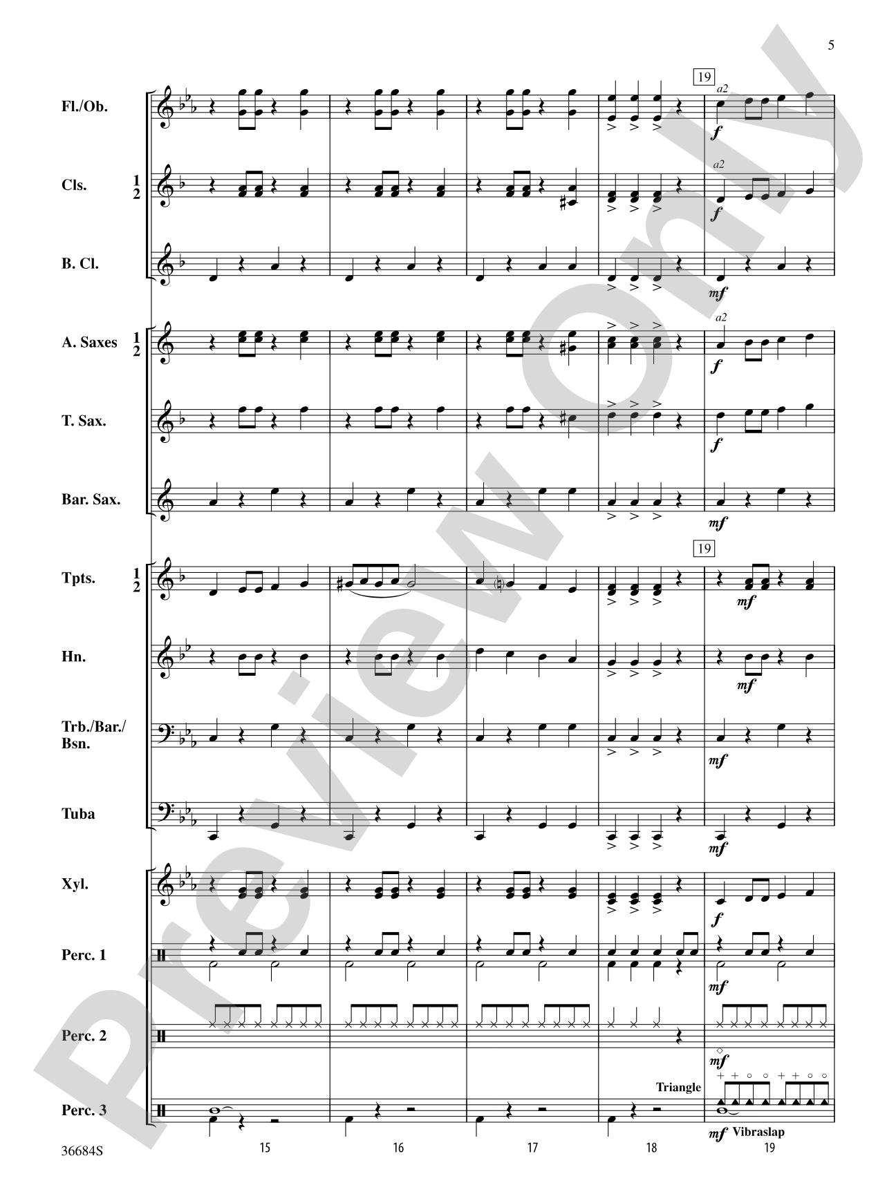 Spookyville: Concert Band Conductor Score & Parts