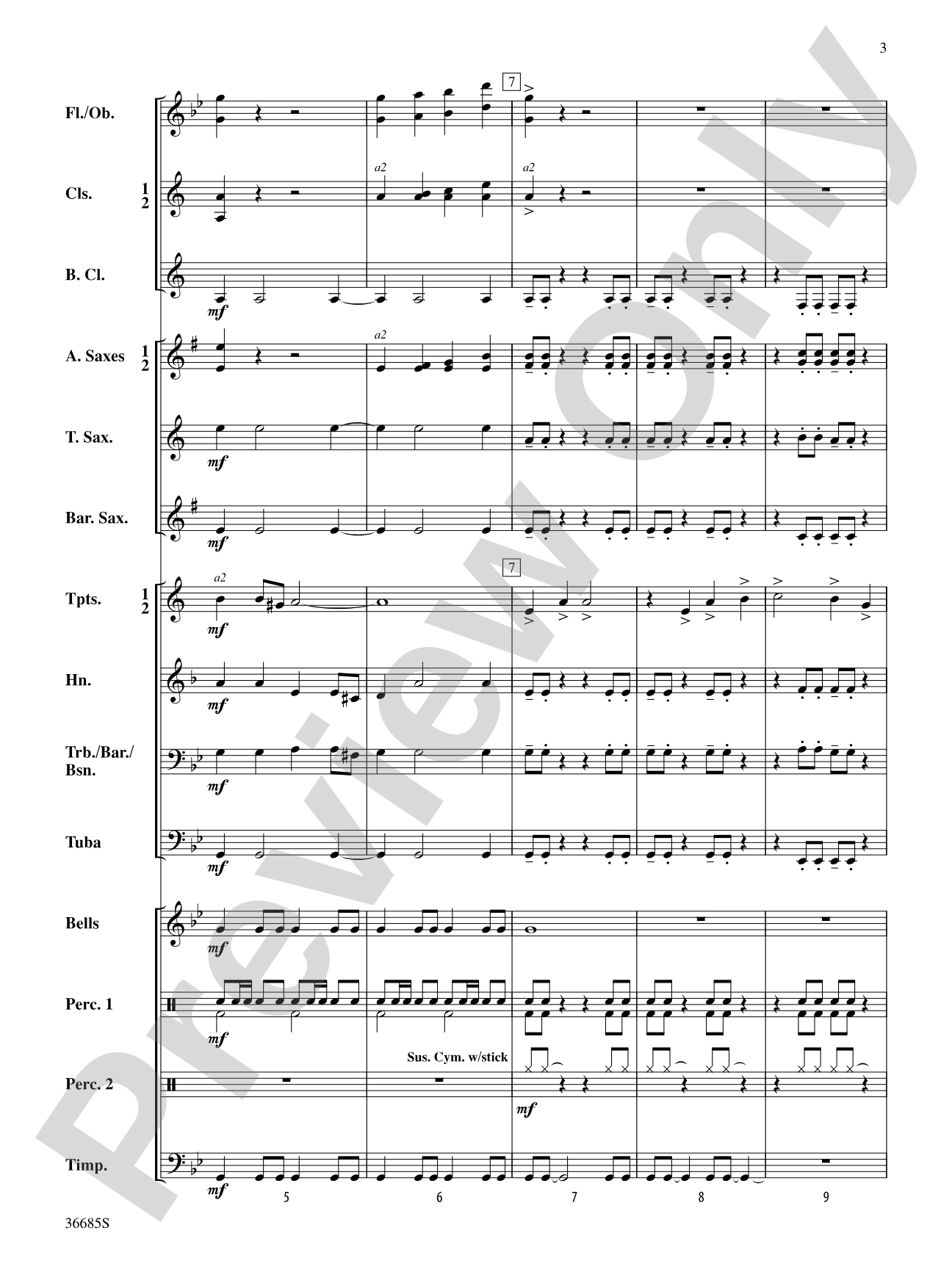 Battlestar!: Concert Band Conductor Score & Parts