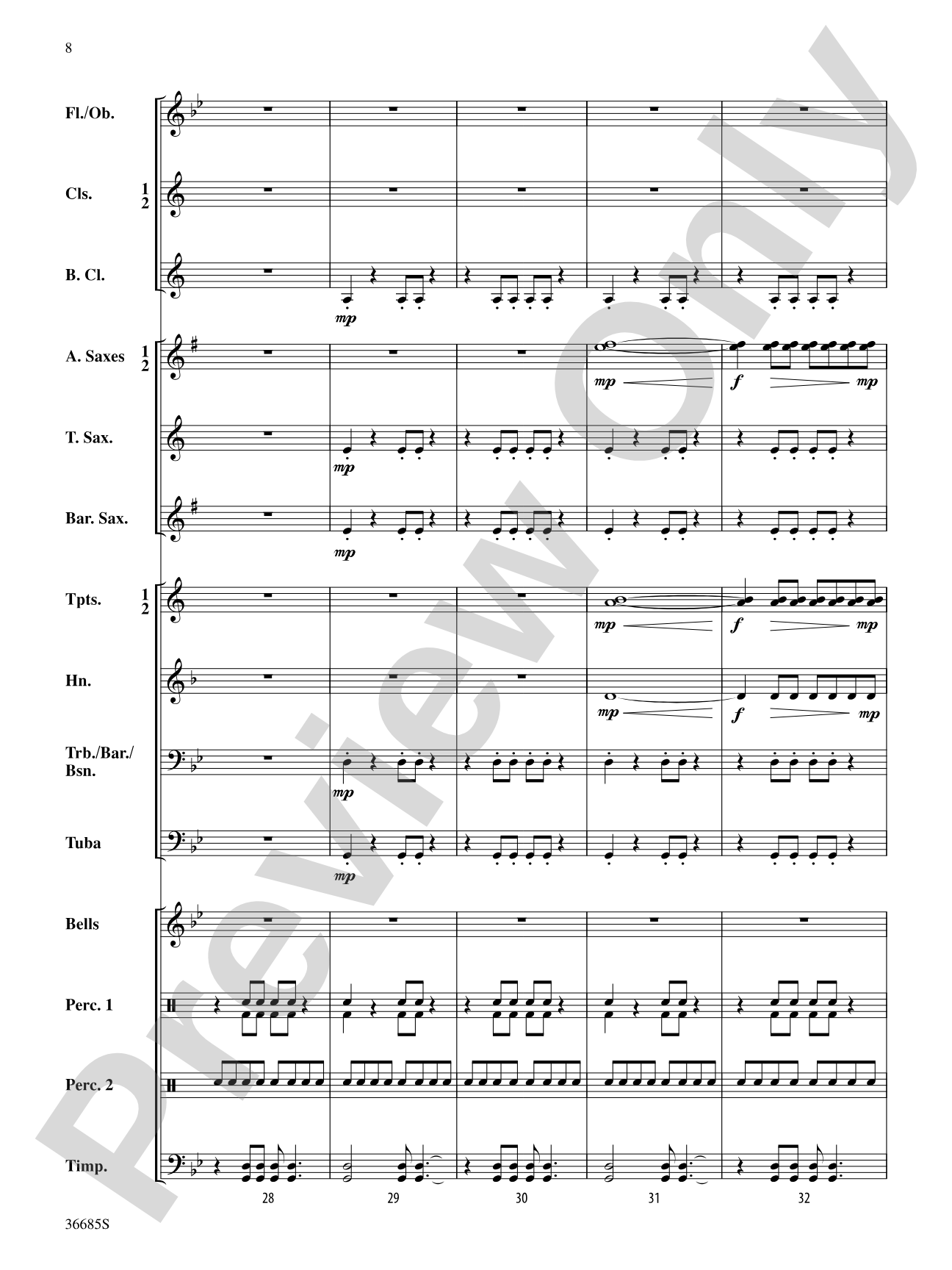 Battlestar!: Concert Band Conductor Score & Parts
