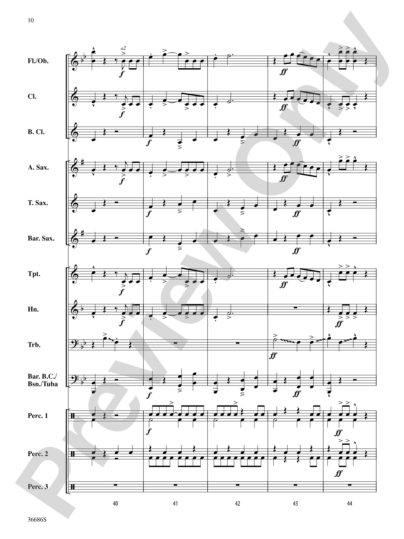 Señor Slide: Concert Band Conductor Score & Parts