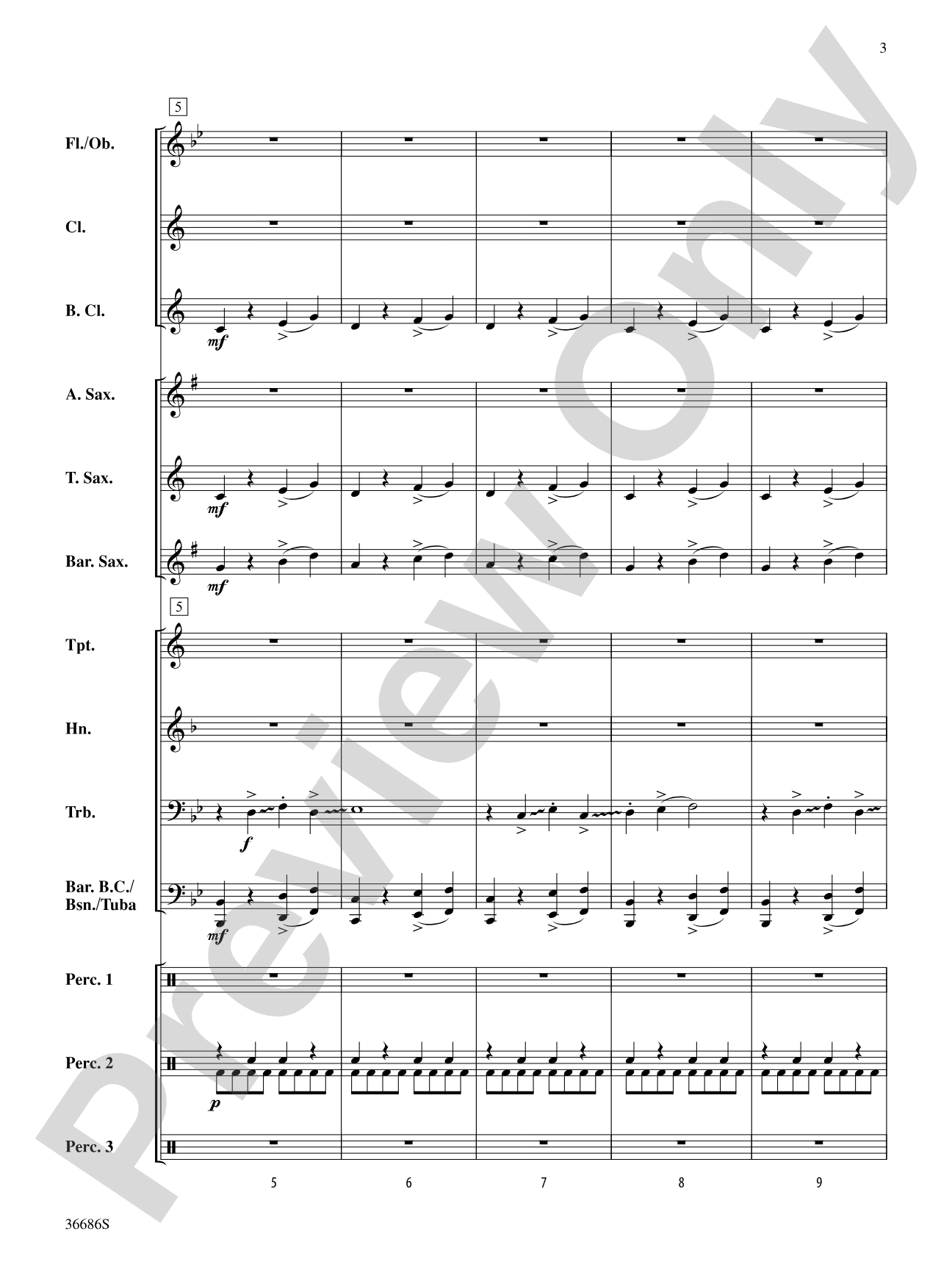 Señor Slide: Concert Band Conductor Score & Parts