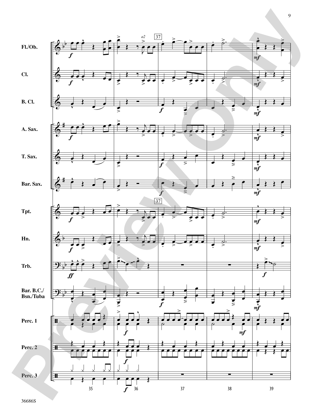 Señor Slide: Concert Band Conductor Score & Parts