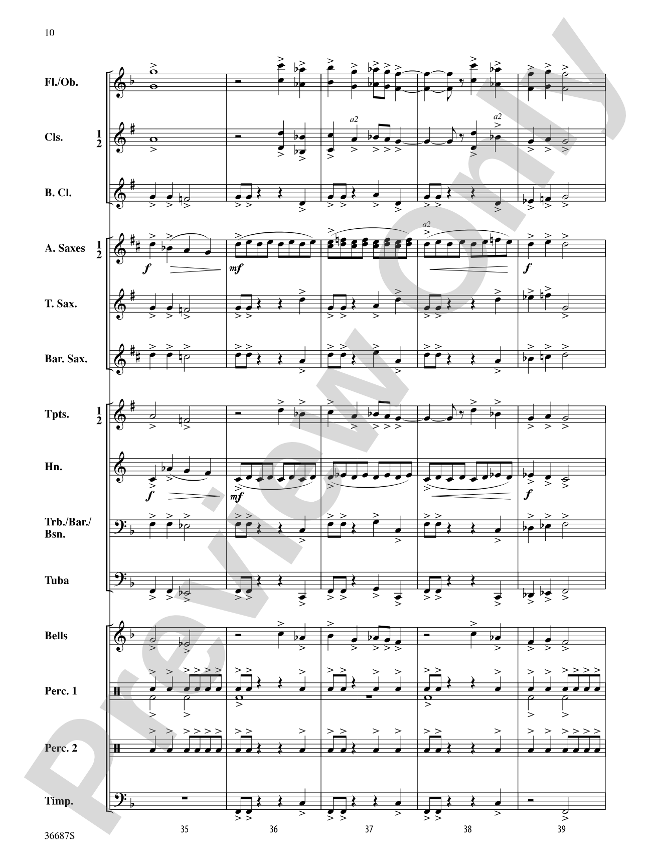 Magical Hats and Happenings: Concert Band Conductor Score & Parts