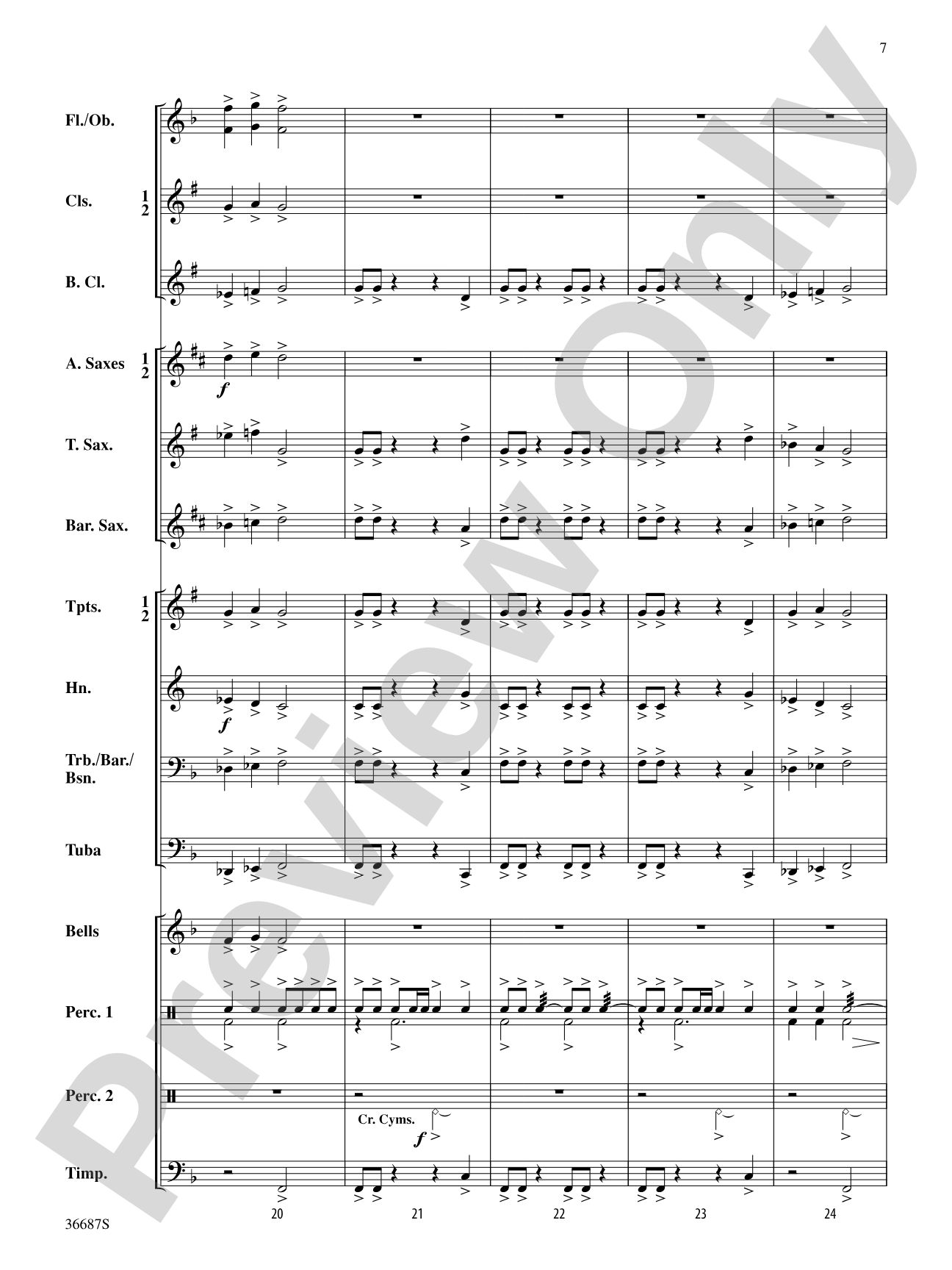 Magical Hats and Happenings: Concert Band Conductor Score & Parts