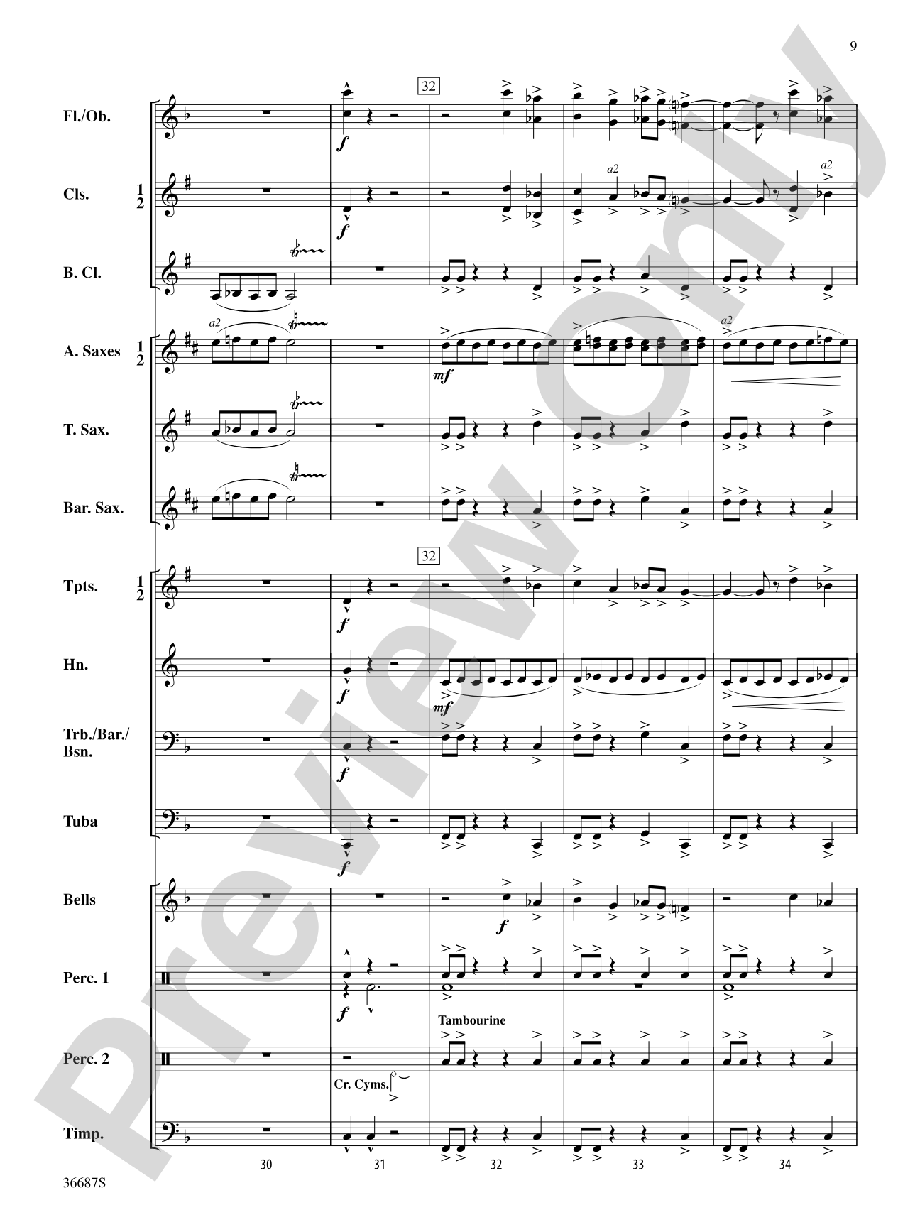 Magical Hats and Happenings: Concert Band Conductor Score & Parts