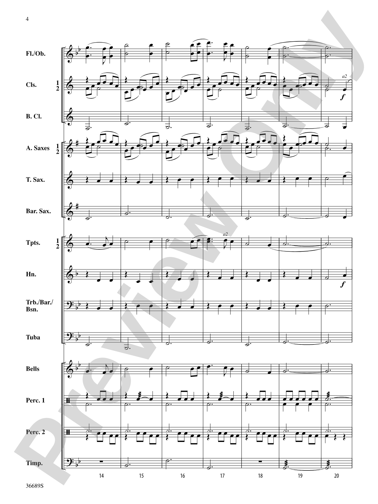 Two Irish Folk Songs: Concert Band Conductor Score & Parts