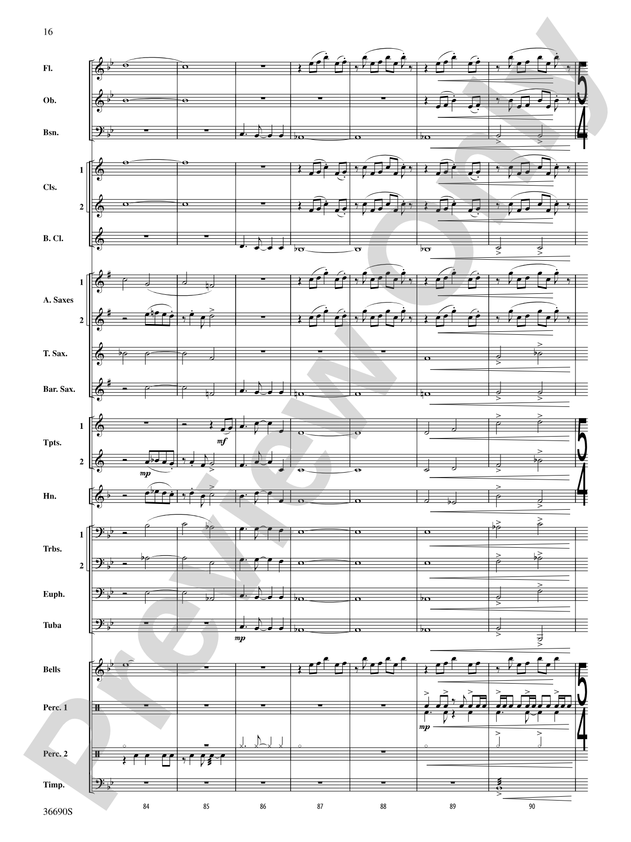Metrix: Concert Band Conductor Score & Parts