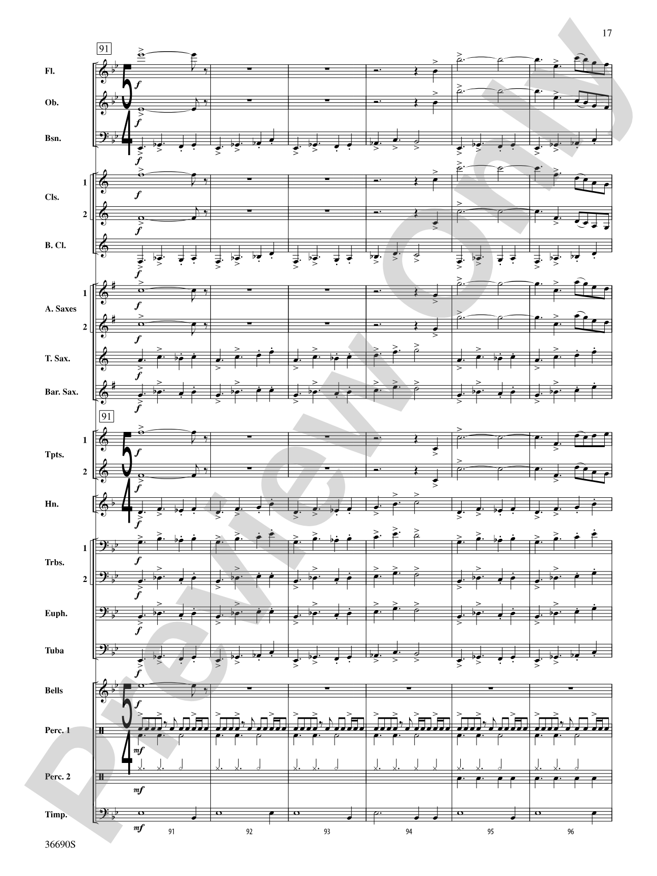 Metrix: Concert Band Conductor Score & Parts