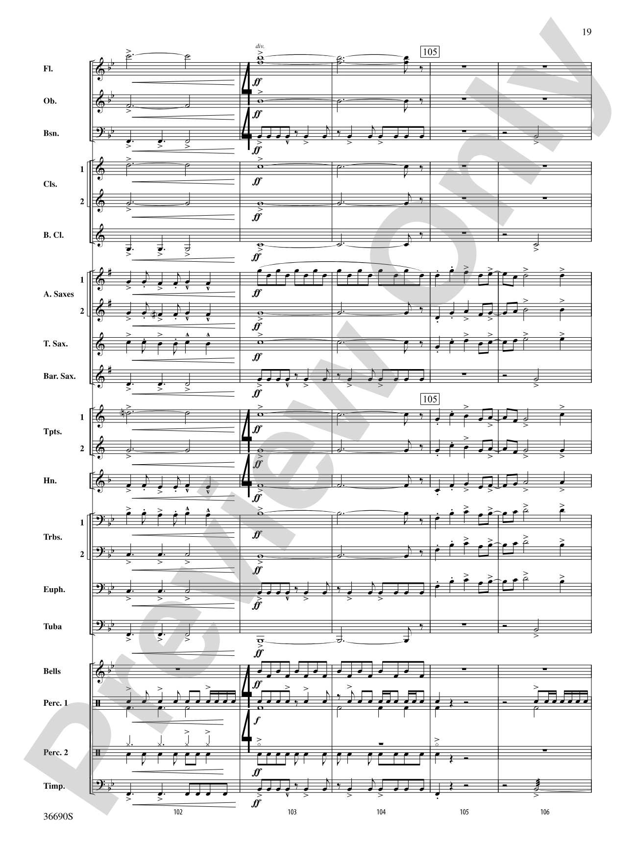 Metrix: Concert Band Conductor Score & Parts