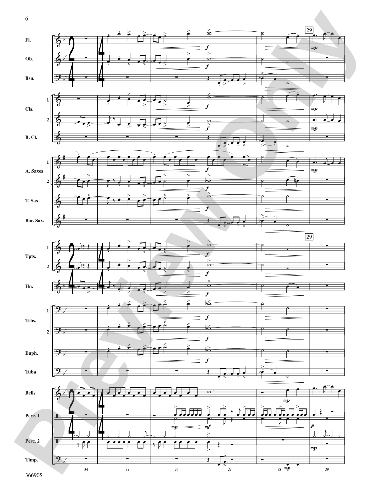 Metrix: Concert Band Conductor Score & Parts