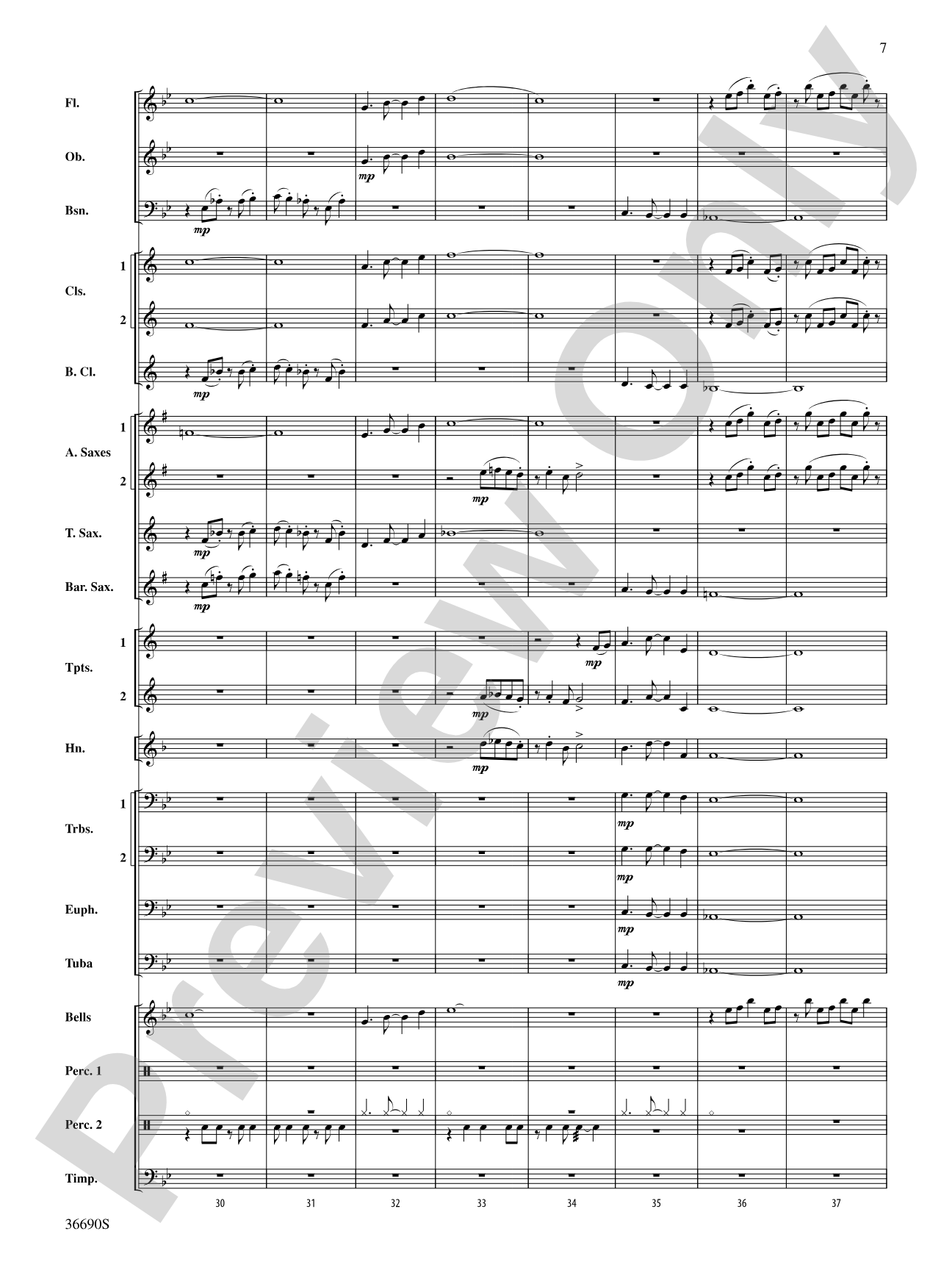 Metrix: Concert Band Conductor Score & Parts