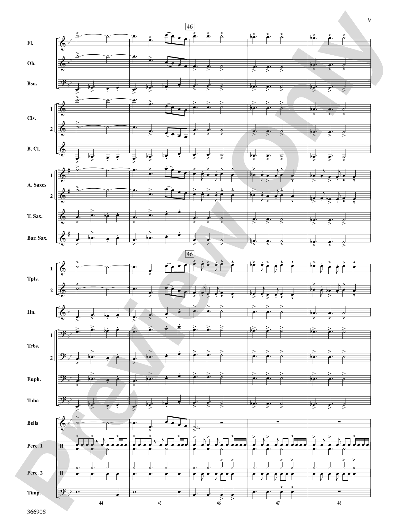 Metrix: Concert Band Conductor Score & Parts