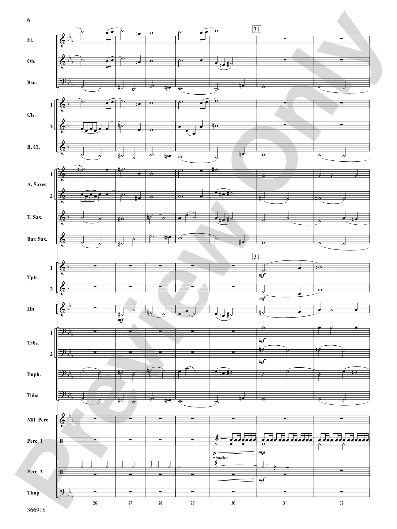 Spontaneous Combustion: Concert Band Conductor Score & Parts