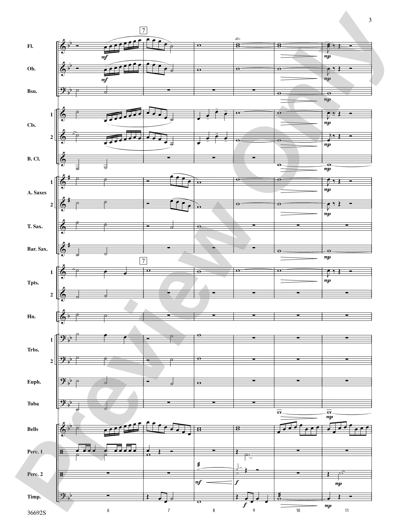 Through a Child's Eyes: Concert Band Conductor Score & Parts