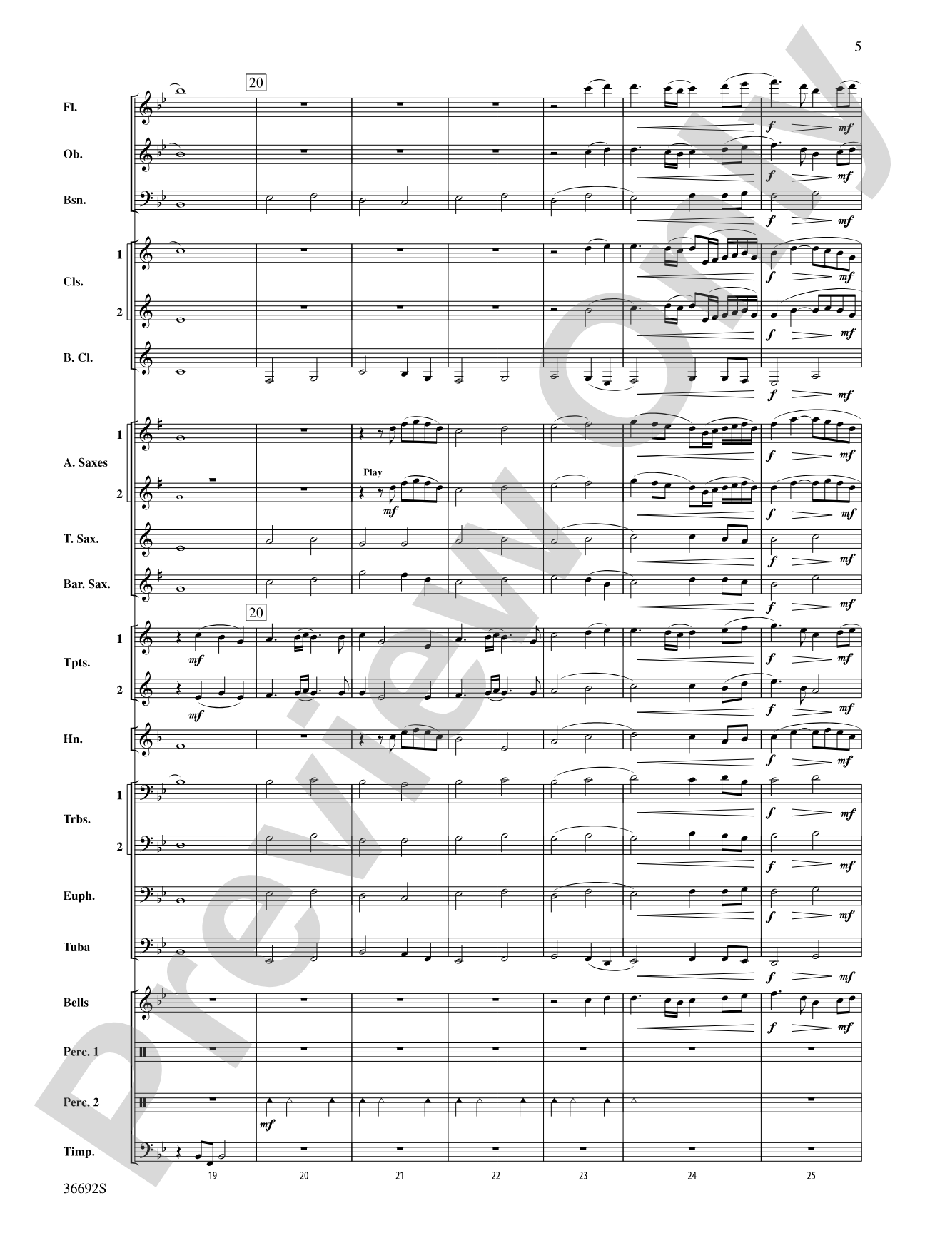 Through a Child's Eyes: Concert Band Conductor Score & Parts
