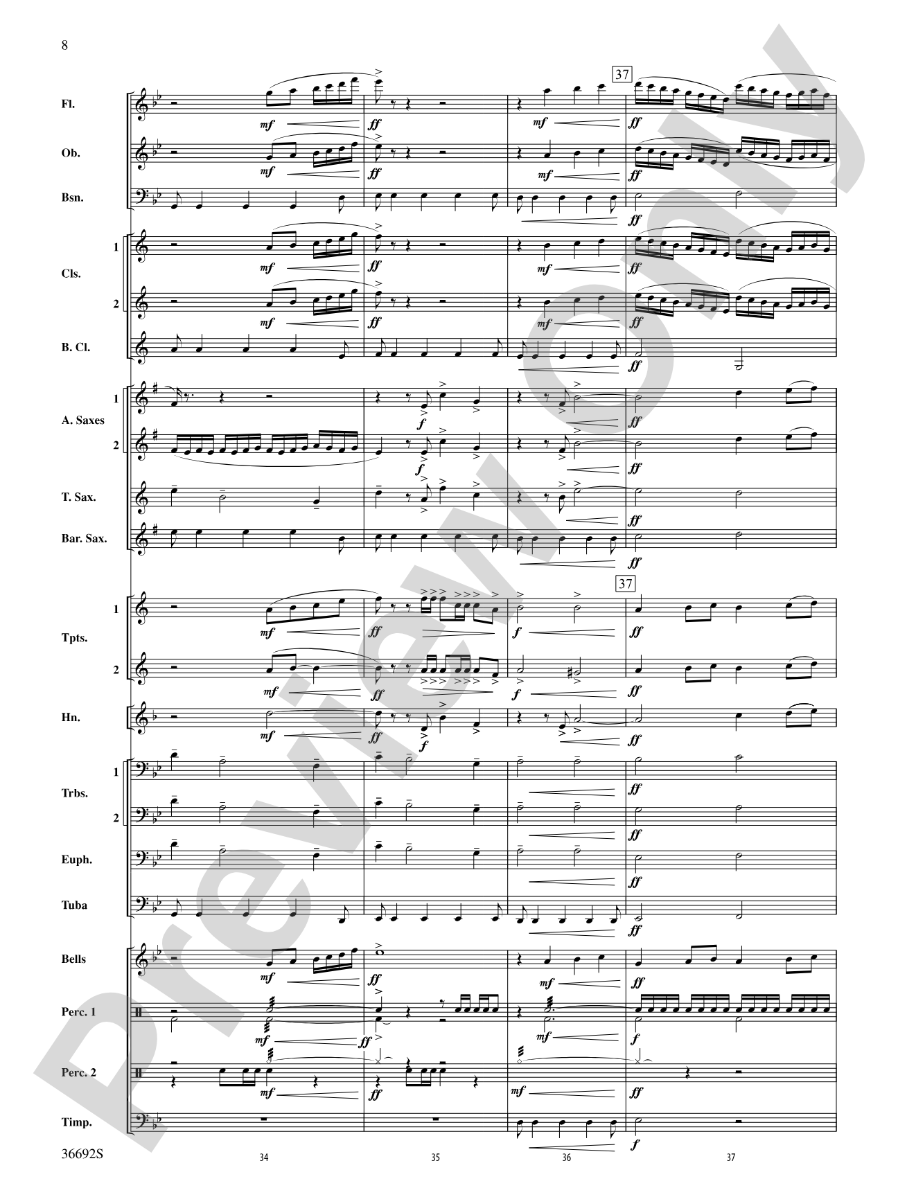 Through a Child's Eyes: Concert Band Conductor Score & Parts