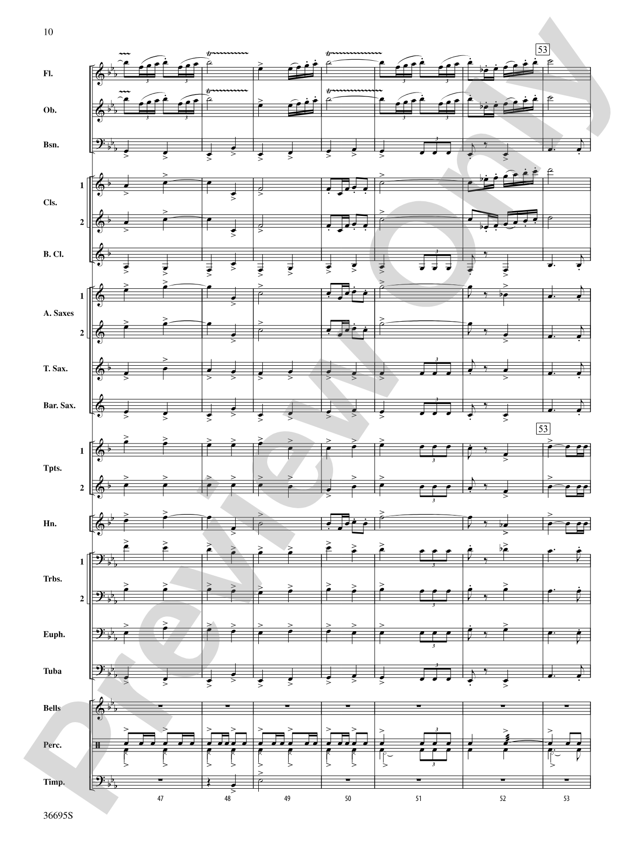 The Warriors: Concert Band Conductor Score & Parts